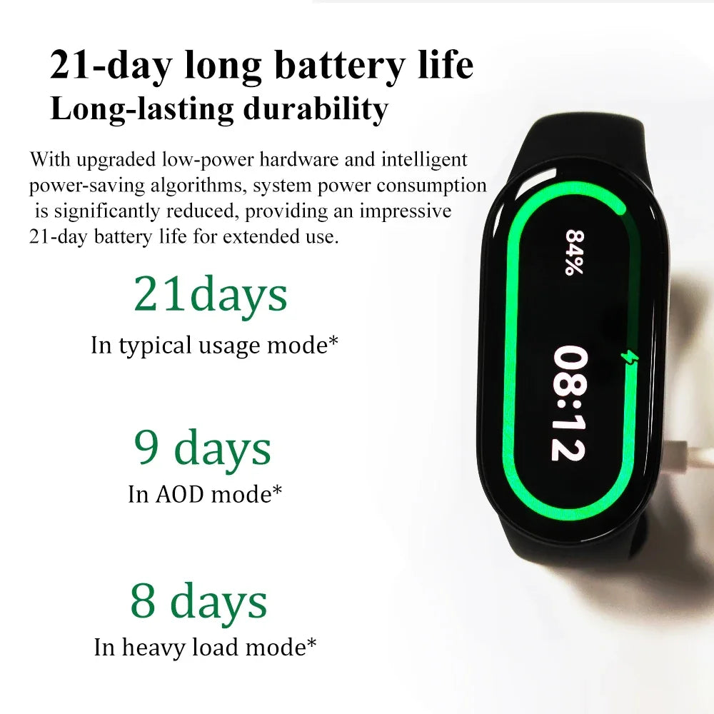 NNEOBA MOLED Fitness Tracker Black-3